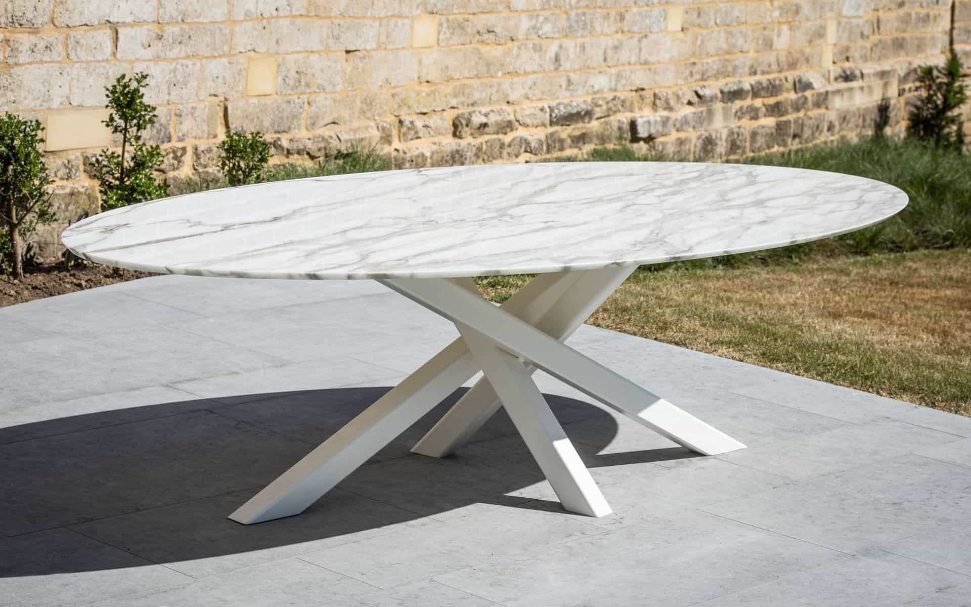 Table sur mesure céramique Belarti Artistik Missouri